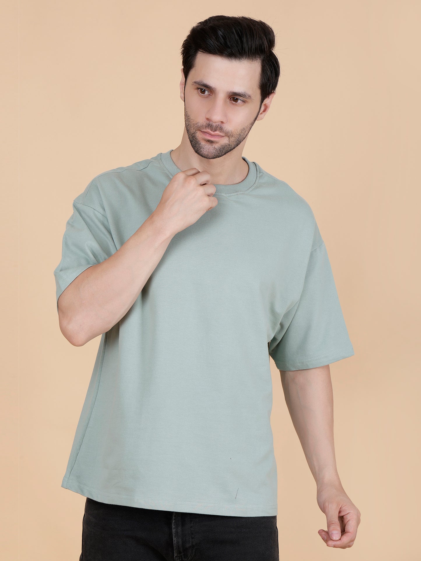 Oversized Solid (Light Green)